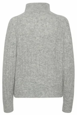 Alphagz R Zipper Strikpullover