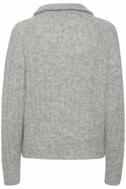 Alphagz R Zipper Strikpullover