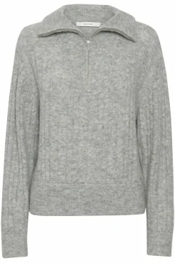 Alphagz R Zipper Strikpullover