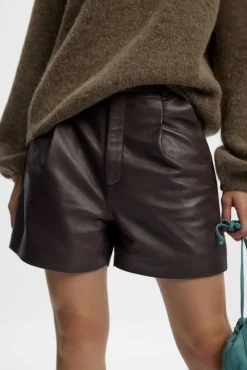Claudettegz Laedershorts