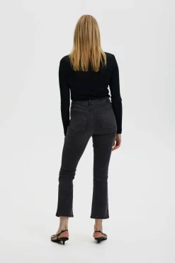 Emilindagz Hw 7/8 Flared Jeans